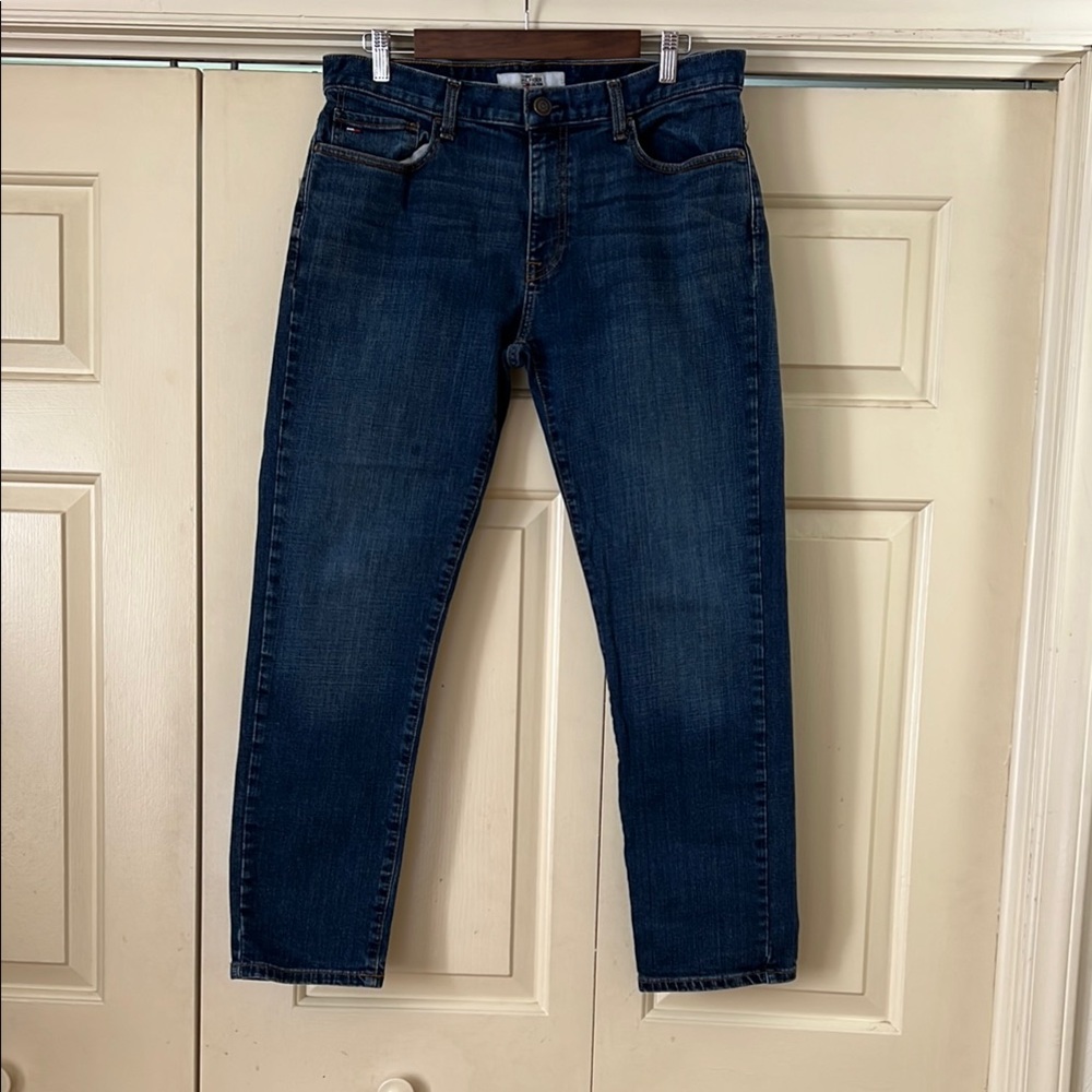 Tommy Hilfiger Dark Blue Straight Men's Jeans